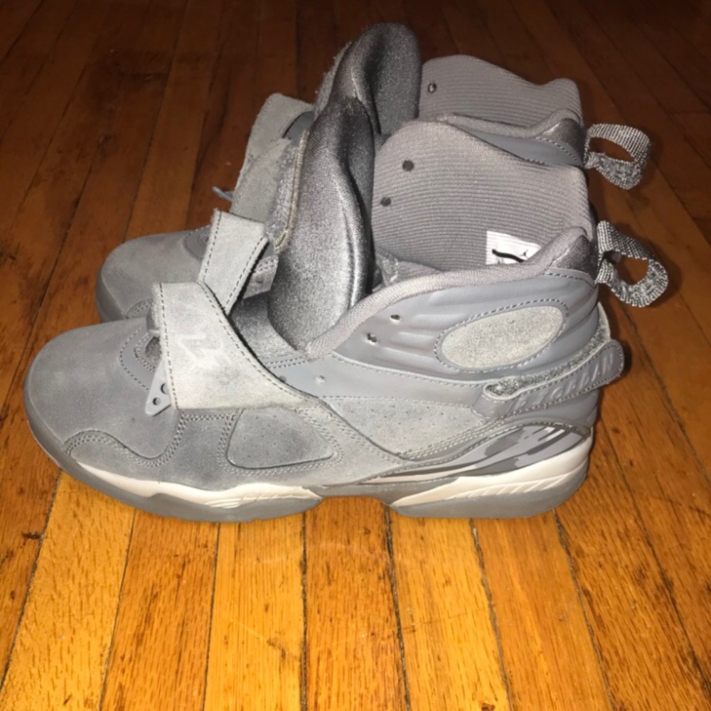 Wolf Grey Air Jordan 8
